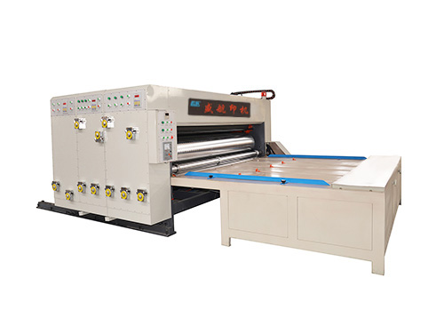 MLB半自動水墨印刷開槽模切機